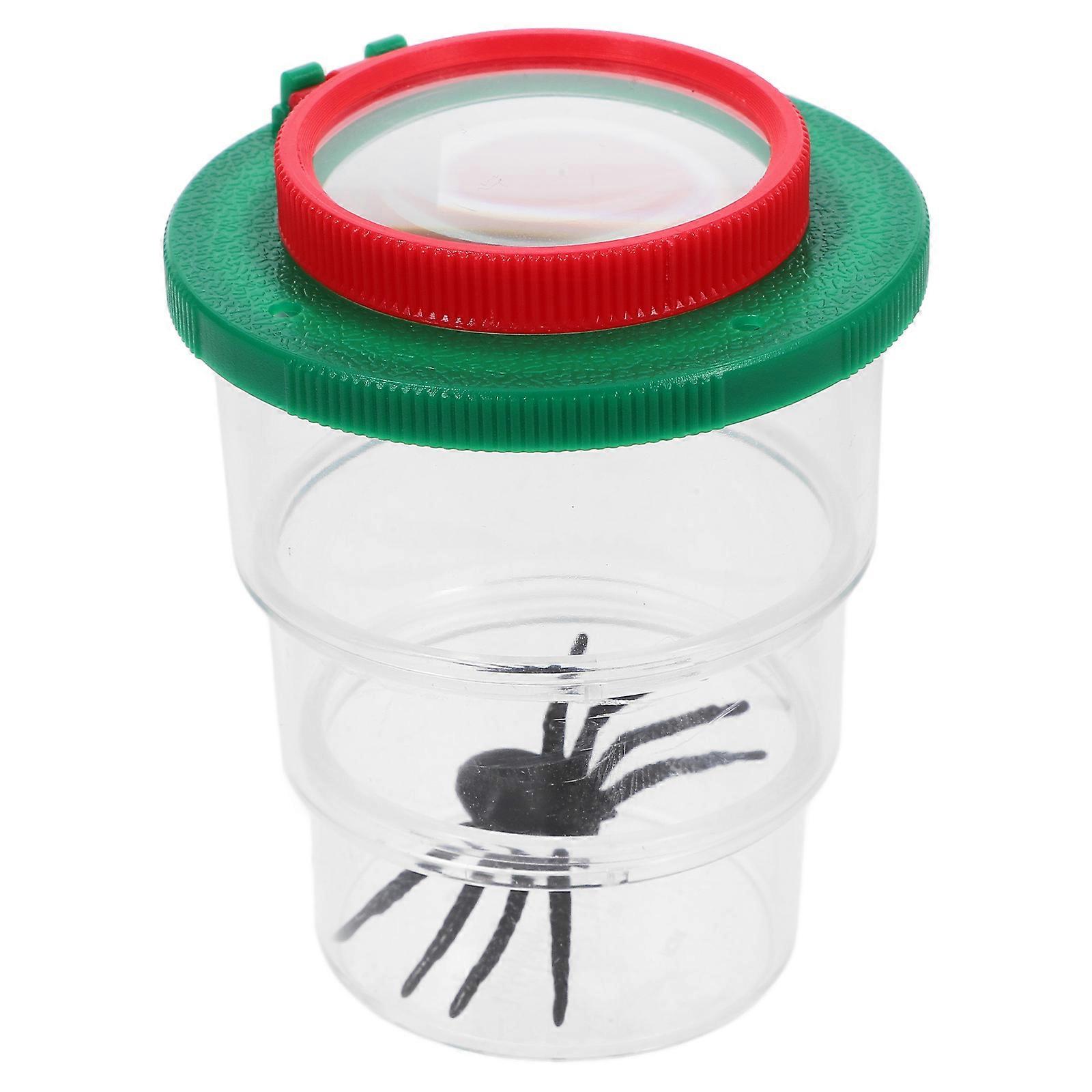 Insect Observation Box for Kids with Magnifying Lens 2Pcs Portable Viewer