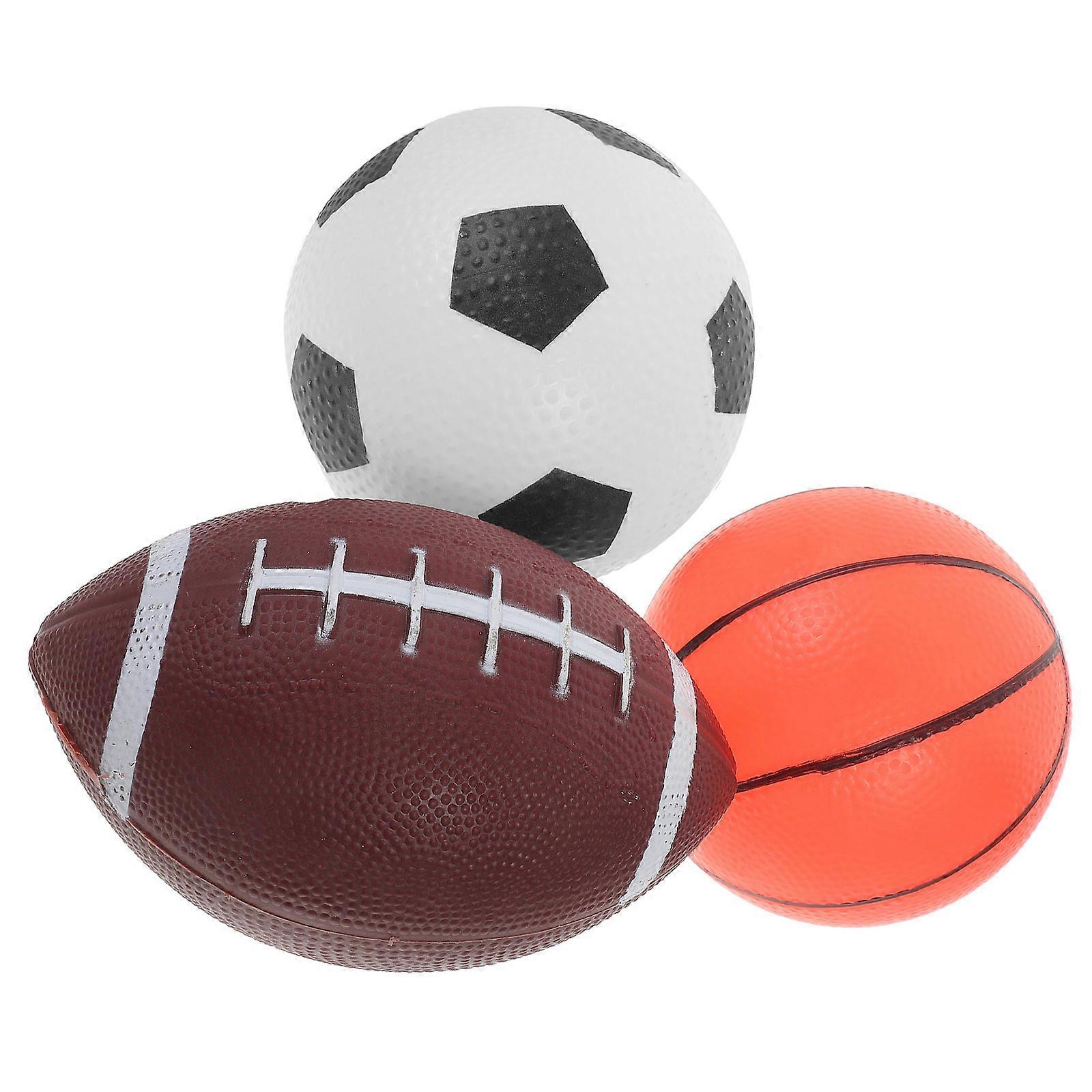 Bouncy Ball Assorted Patting Ball Educational Toy Set of 3