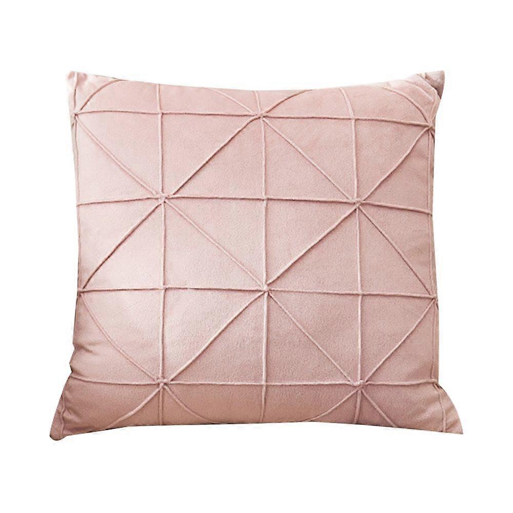 Home Throw Pillow Cover Plush Headrest Cushion Cover