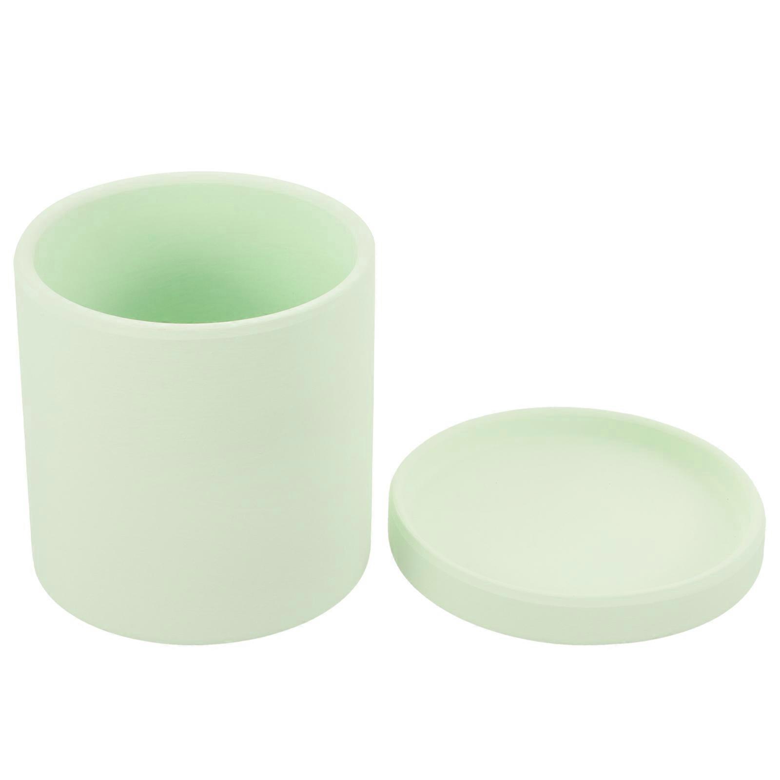 Decorative Ceramic Flower Pot for Plants Use 1Set Light Green Planter
