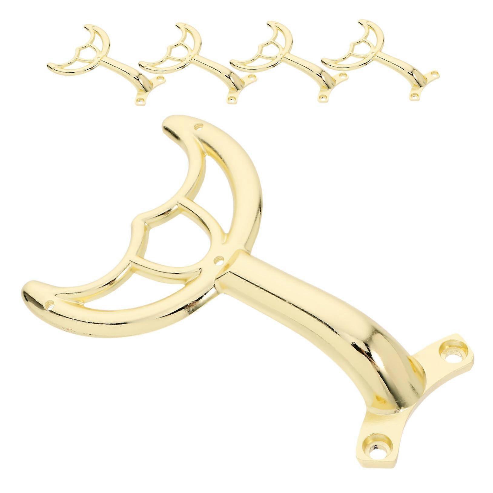 5pcs Ceiling Fan Blade Arms Replacement Kit Universal Fit with Hidden Screw Holes Durable Support