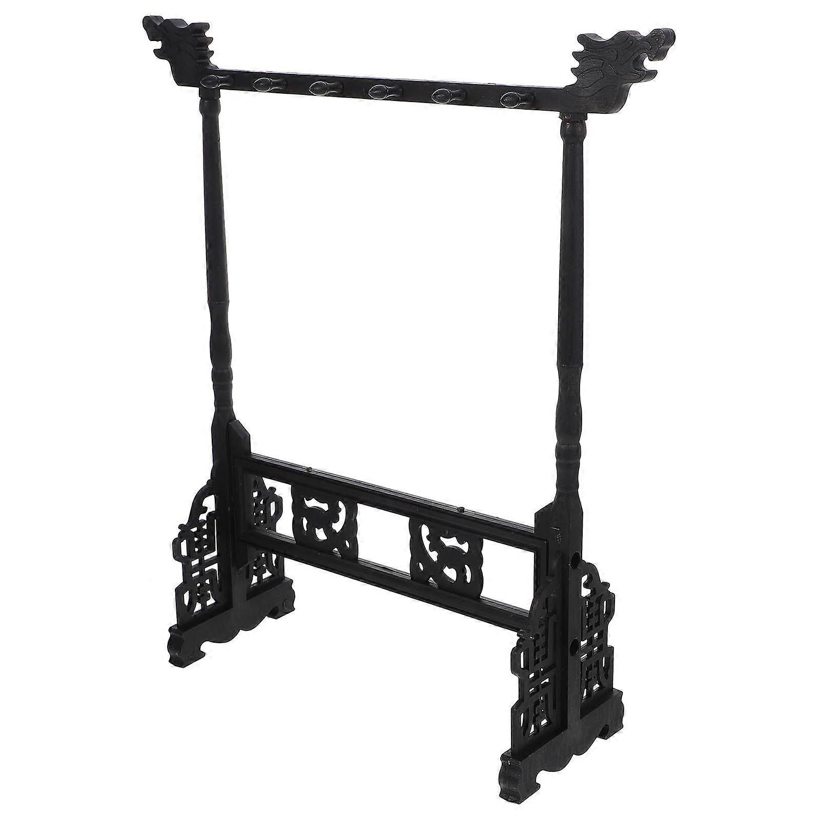 Calligraphy Brush Holder With Rectangular Simple Design For Ink Brush Drying In Office School 3Pcs