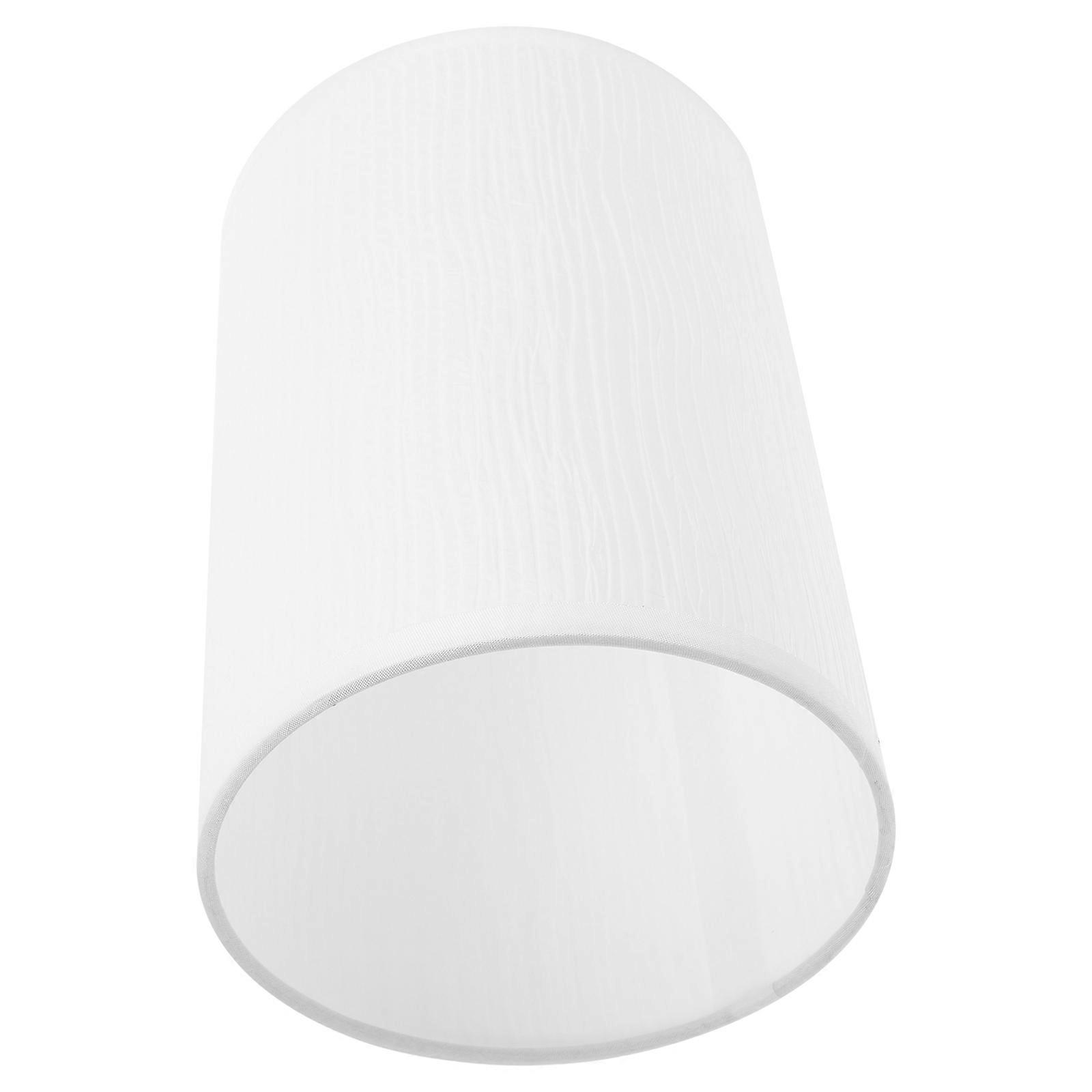 White Lamp Shade Replacement for Pendant Lamps 2Pcs Cylindrical