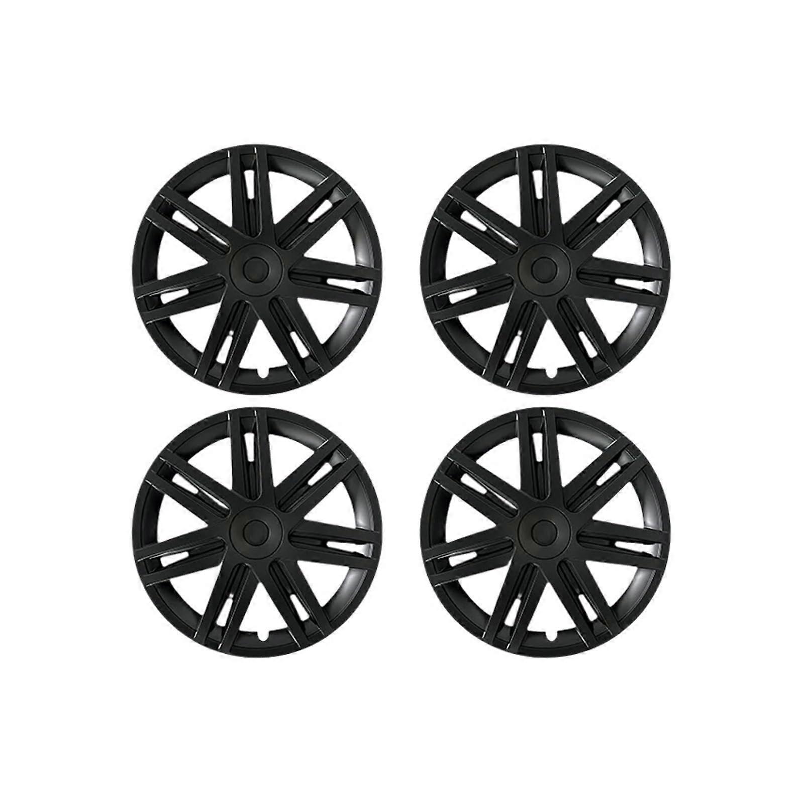 19 Inch Wheel Covers 4PCS Full Coverage Hubcaps ScratchResistant Rim Protection for Tesla Model Y