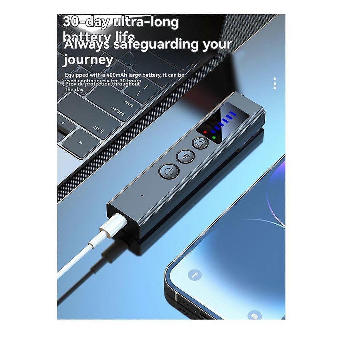 Hidden Camera Device Detector 360 Scanning Portable Wireless Camera Finder Electronic Device Detec