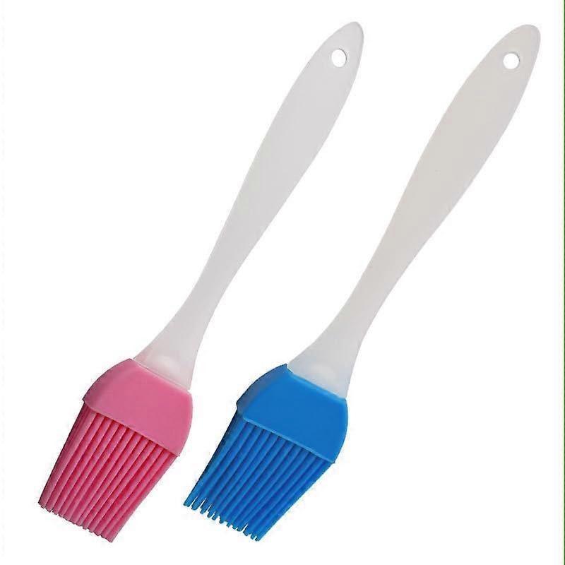 Silicone Pastry Brush Set 2pcs Heat Resistant Reusable Basting Brush for Baking BBQ Cooking