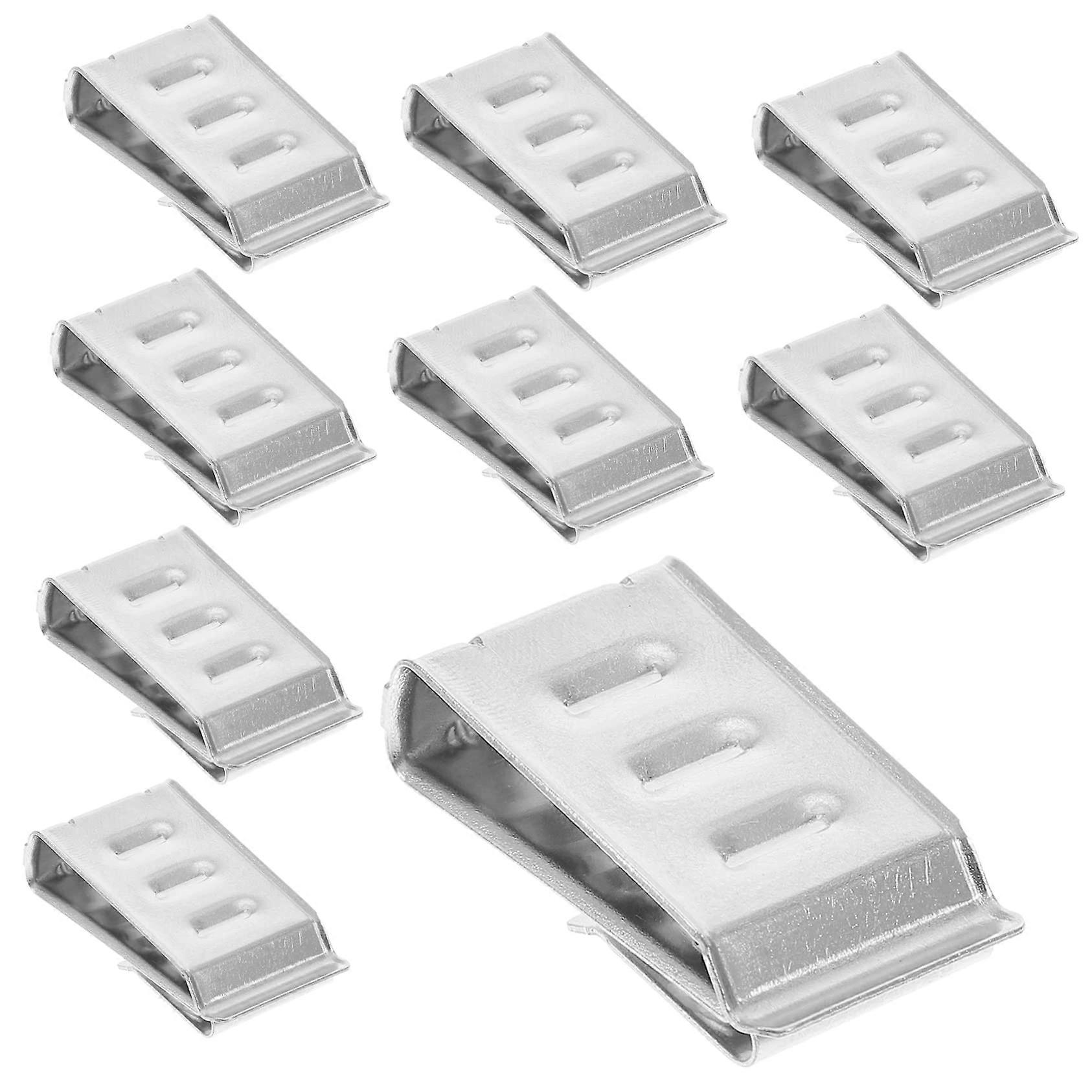 20pcs Stainless Steel Solar Panel Cable Clips for Secure Wire Management in PV Systems