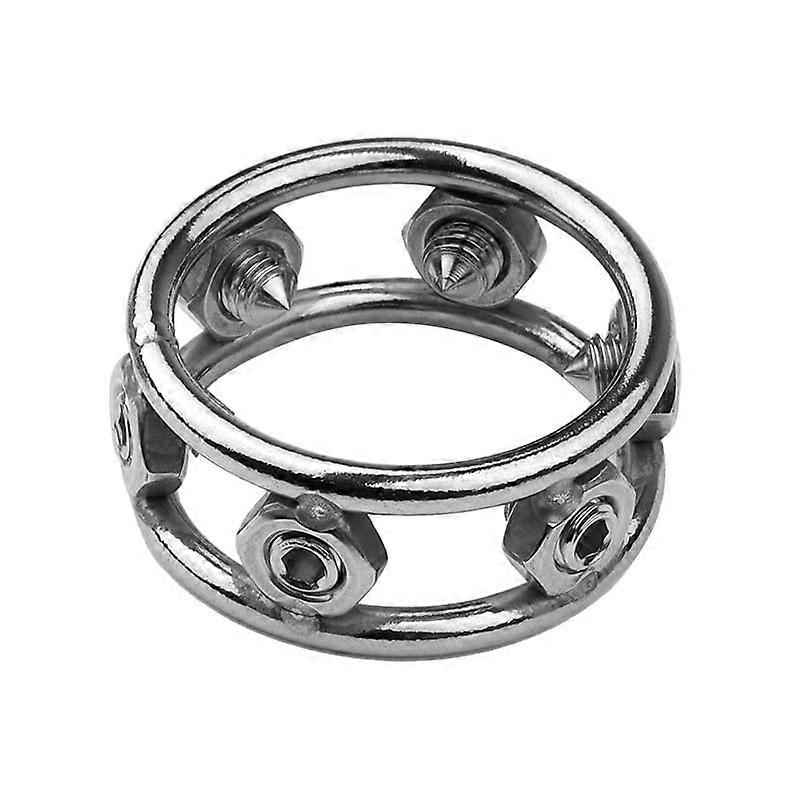 Stainless Steel Cock Ring for Men Enhanced Erection Support and Prolonged Pleasure Control