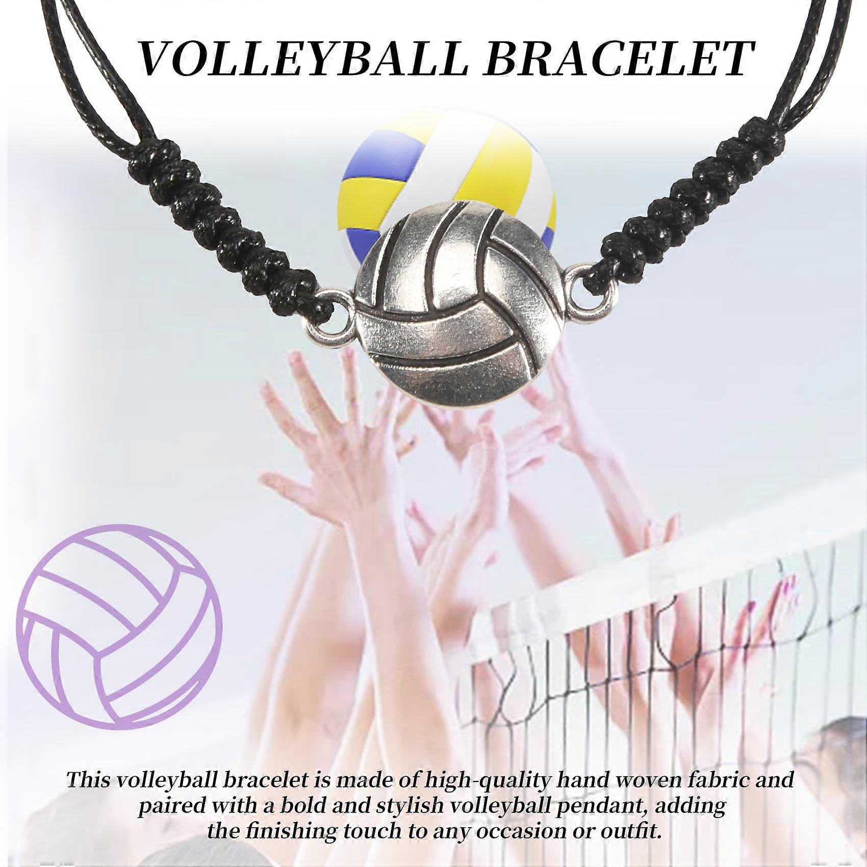 Bracciale Pallavolo TEAMER - In Acciaio Inox Con Pallina E