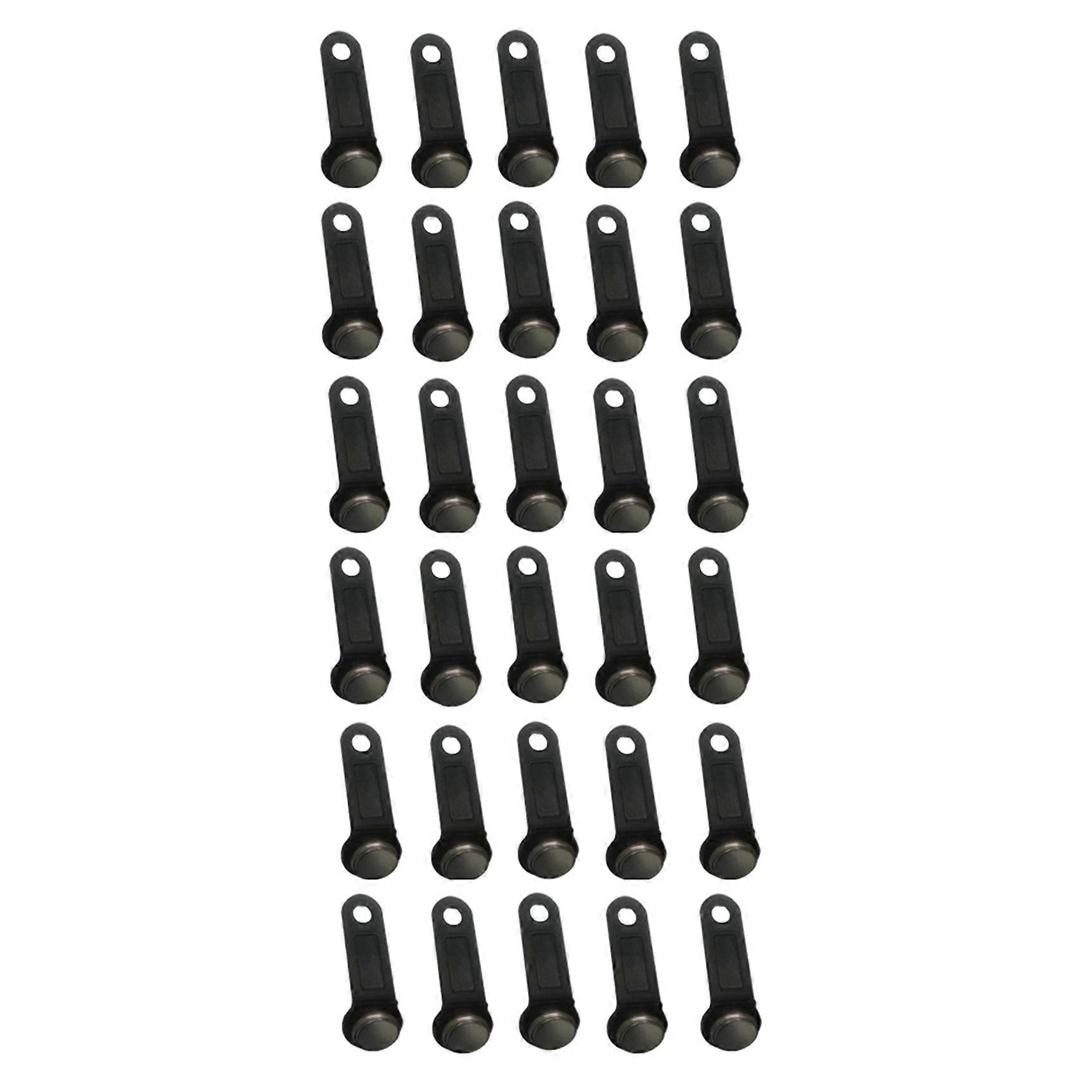 30Pcs Rw1990 Rewritable Rfid Tm Touch Memory Key Ibutton Information Button Electronic Smart Key Card