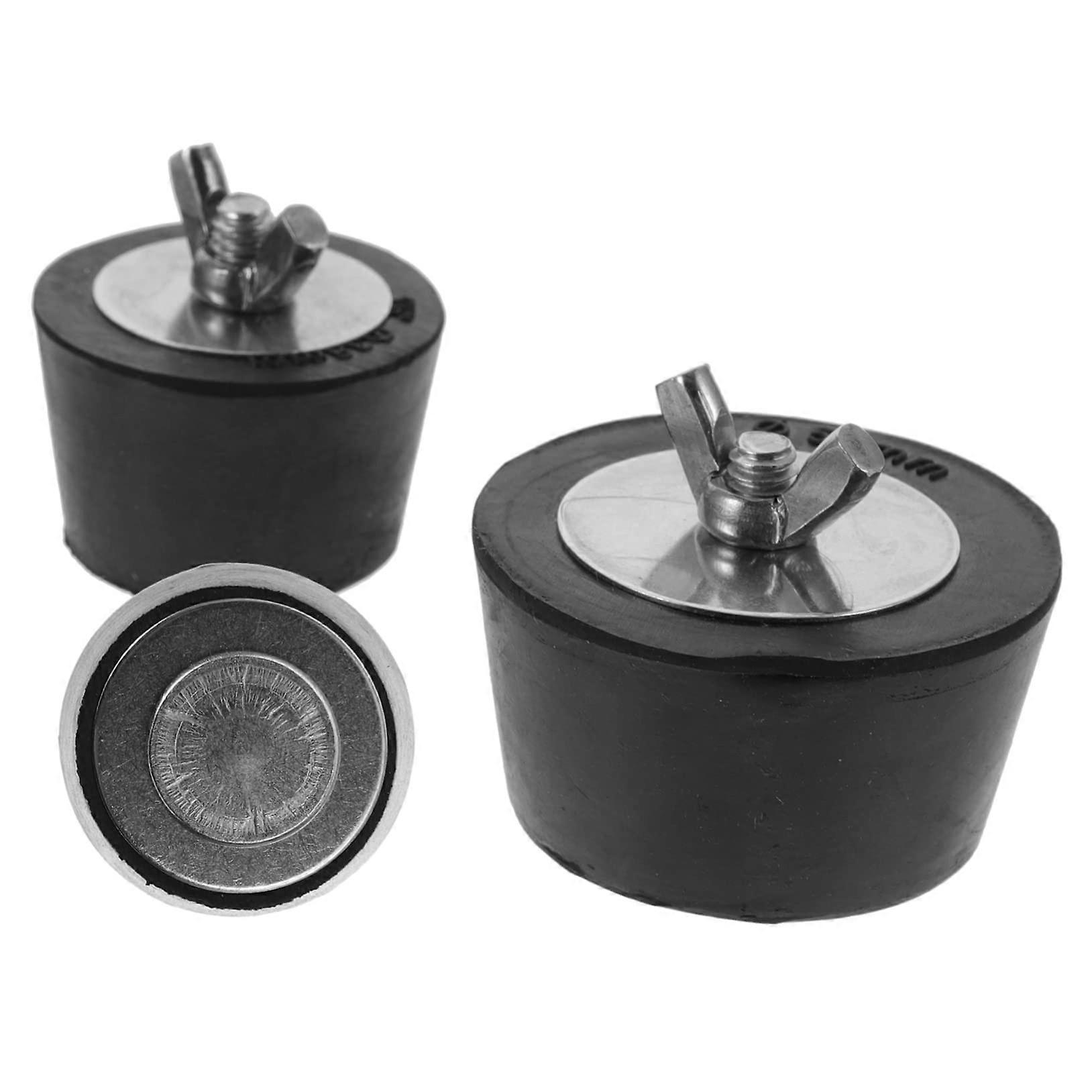 Pool Winter Plugs Set with LeakProof Threaded Seal for Inground Swimming Pool Drain