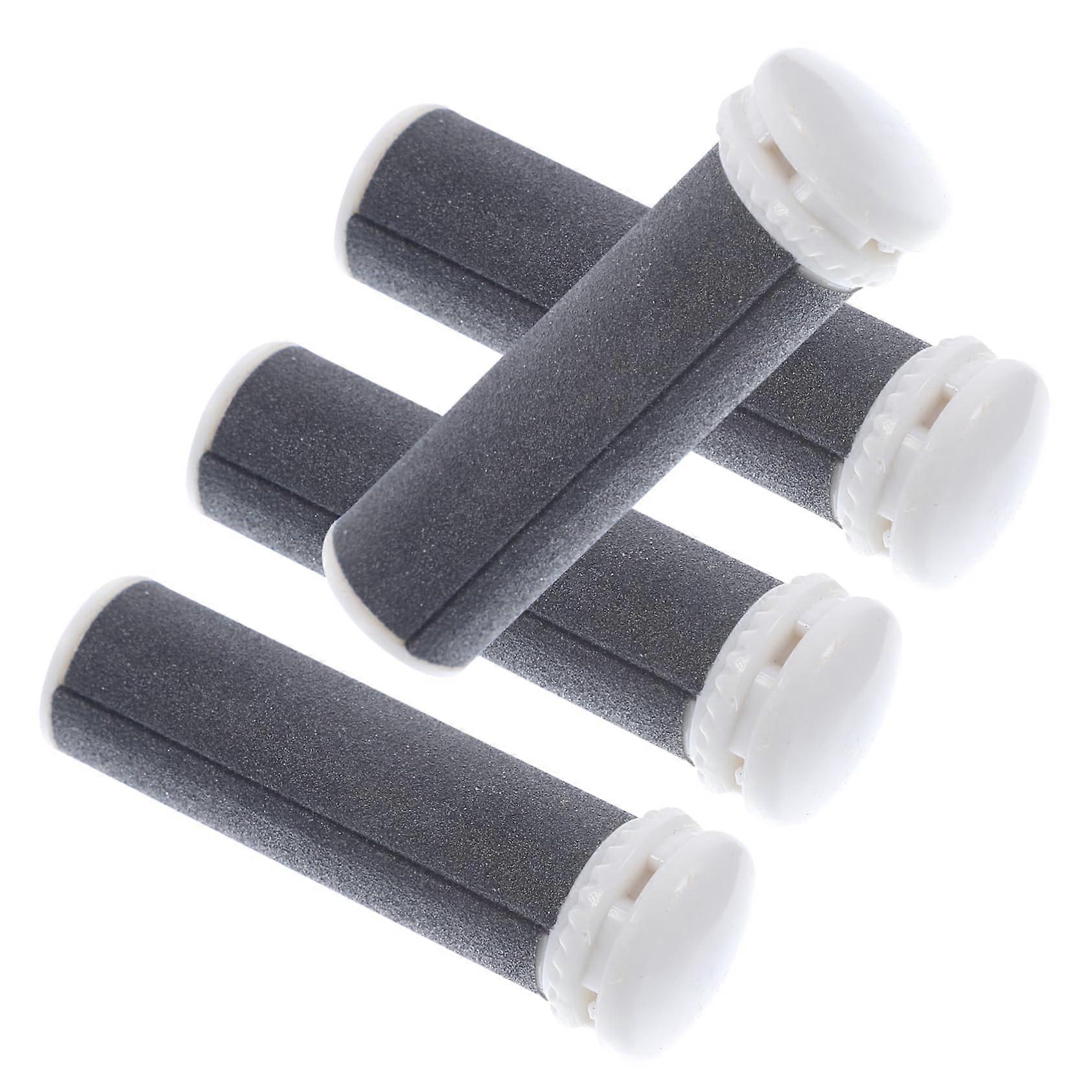 4pcs Extra Coarse Electric Foot File Replacement Rollers for Quick Callus Removal and Smooth Pedicure