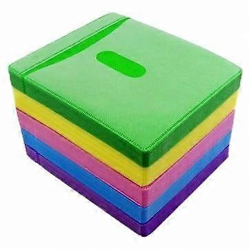 100 Pack Double Sided CD DVD Storage Sleeves Durable TearResistant Polypropylene Holders