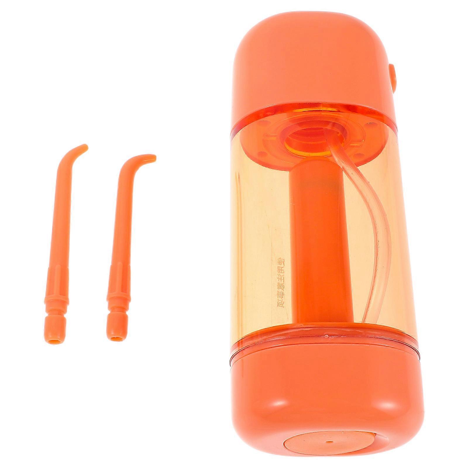 Portable Manual Water Flosser for Oral Cleaning with Deep Cleaning Function