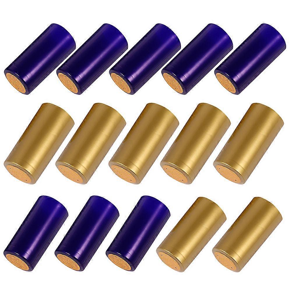 Wine Accessories Heat Shrink Capsules for Storage 100Pcs Plastic Covers