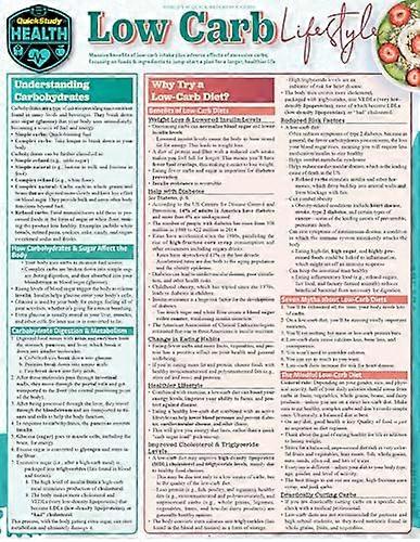 Low Carb Lifestyle: A Quickstudy Laminated Reference