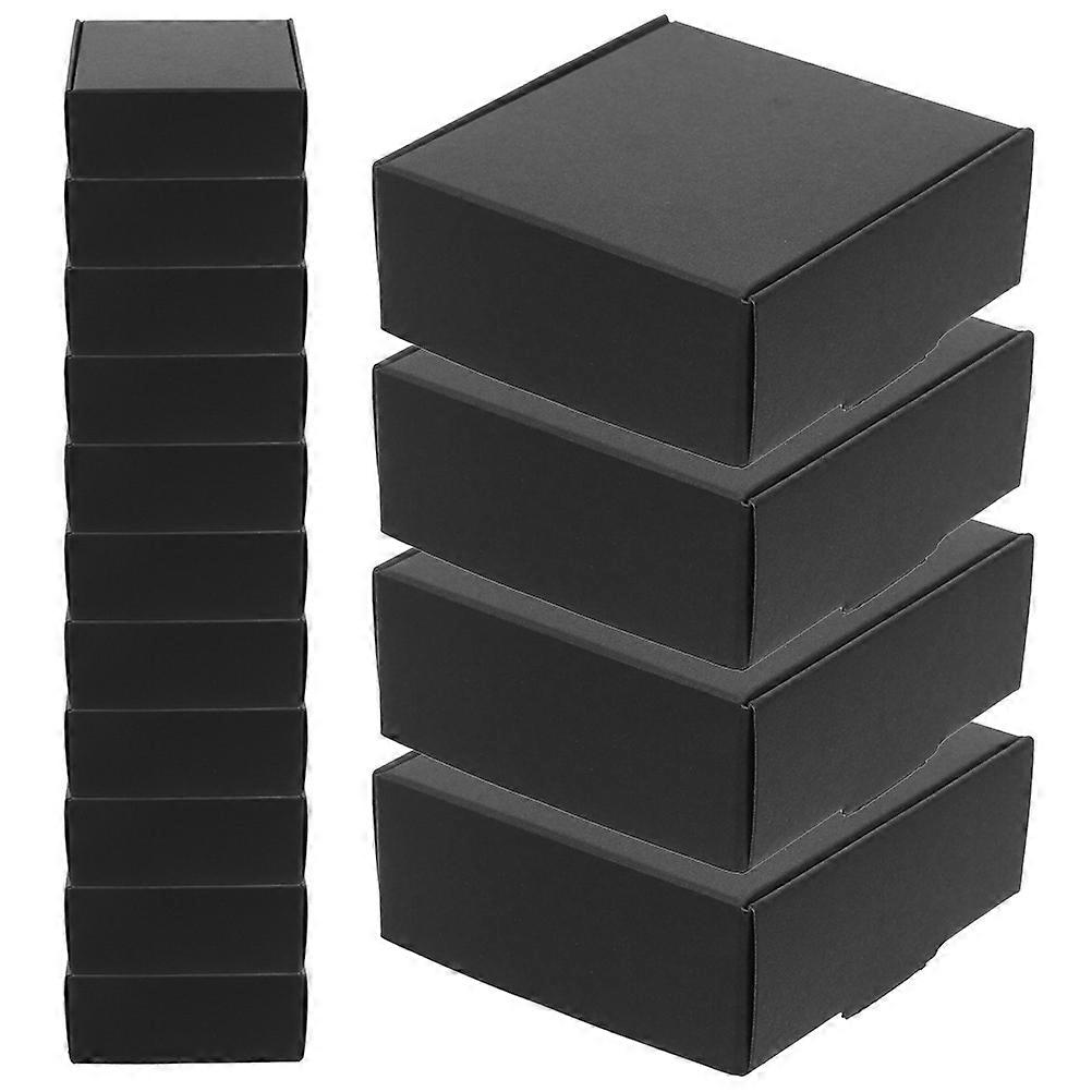Packing Boxes for Mailing Paper Mailing Box for Storage Use 60Pcs Black