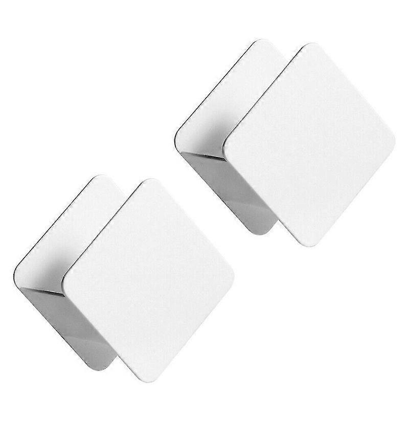 Plastic Sponge Drain Rack Kitchen Sink Sponge Holder(white)(2 Pcs)