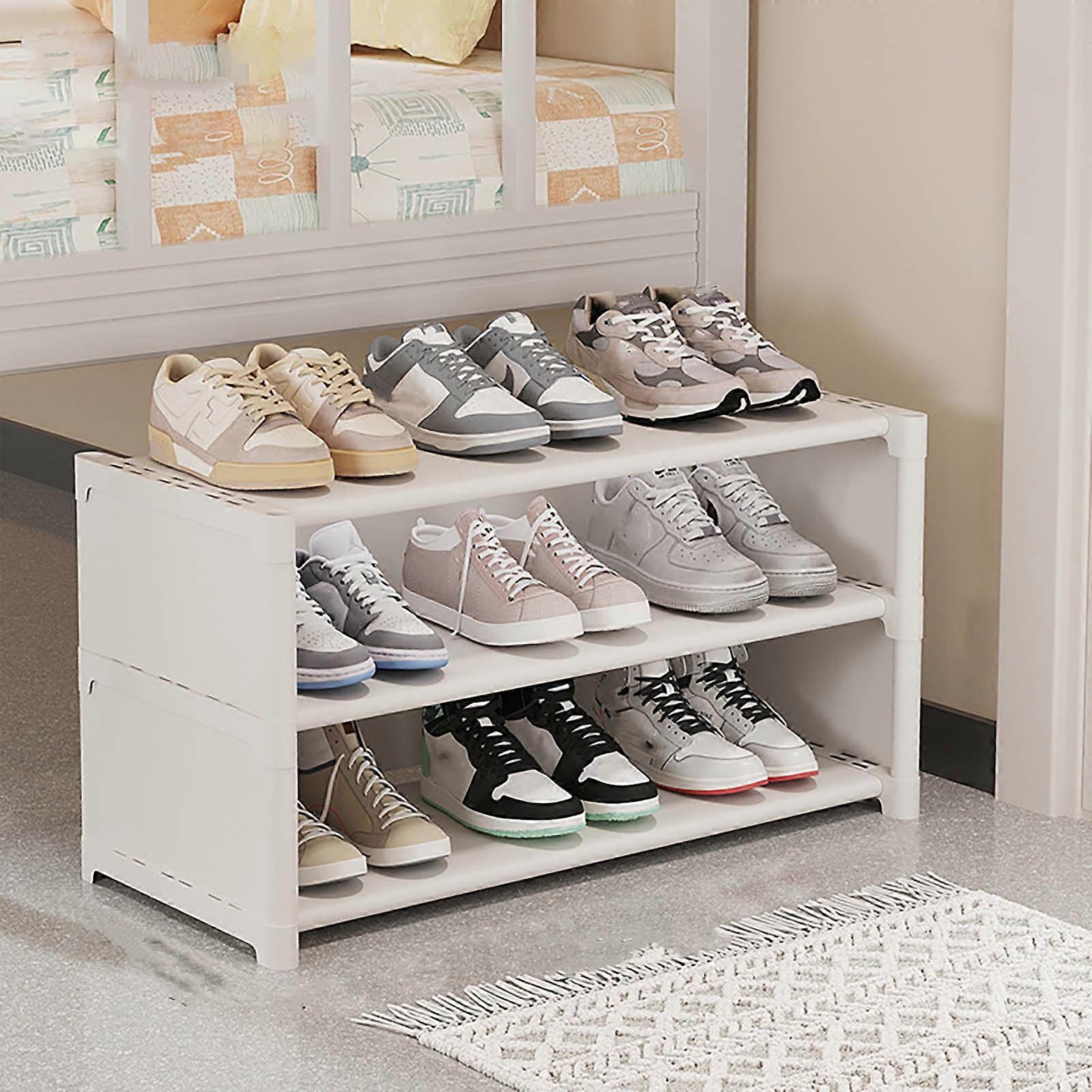 Dormitory Shoe Rack Easy Storage Bed Storage Artifact Multi-layer Household Table Bottom Small Narrow