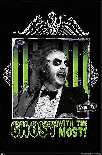 BEETLEJUICE - GHOST MED FLEST Träpussel -A2399