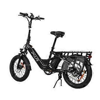 PIXAR Plus7 black 20 Fat Tire Electric Bike 250W 48V 20.4Ah E-Mountain Bike