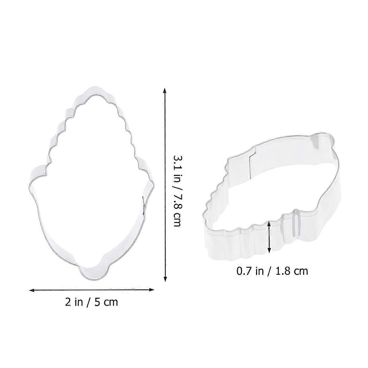Vegetable Cookie Cutters Corn Shape Biscuit Cutter for Cookies