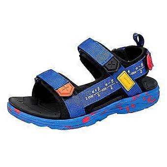 Ediodpoh Children Shoes Beach Sandals Light Boy Sandals Big Children Soft Bottom Boy Beach Shoes Kids Sandals Blue