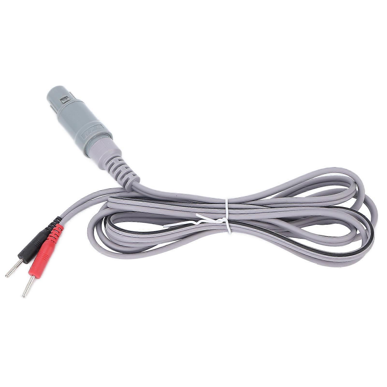 Electrode Wire  Portable Electrode Connecting Cable Accessory for TENS Massage Machine