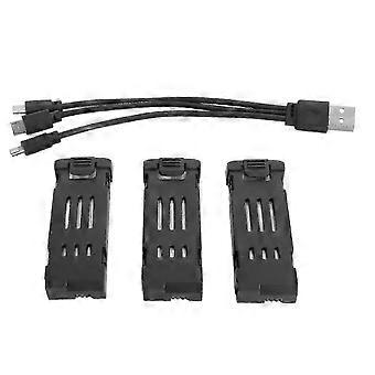 Rc Drone Lithium Battery 3.7v 1800mah Remote Control Uav Battery For E58 E68 Jy109 998pro Quadcopter 3pcs-hhny-Qhzl
