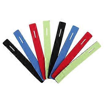 Protetores de vara de pesca, faixas elásticas de neoprene para pesca ao ar livre, pacote com 32 peças