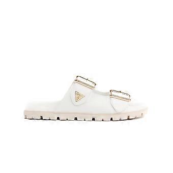 Guess Signature Damen-Sandalen Weiß