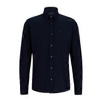 Boss Mens Jo Embroidered Long-Sleeved Button-Down Shirt
