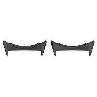 Für Google Pixel Watch 3 45mm 1 Paar Watch Band Verbindungsstück Adapter Schwarz