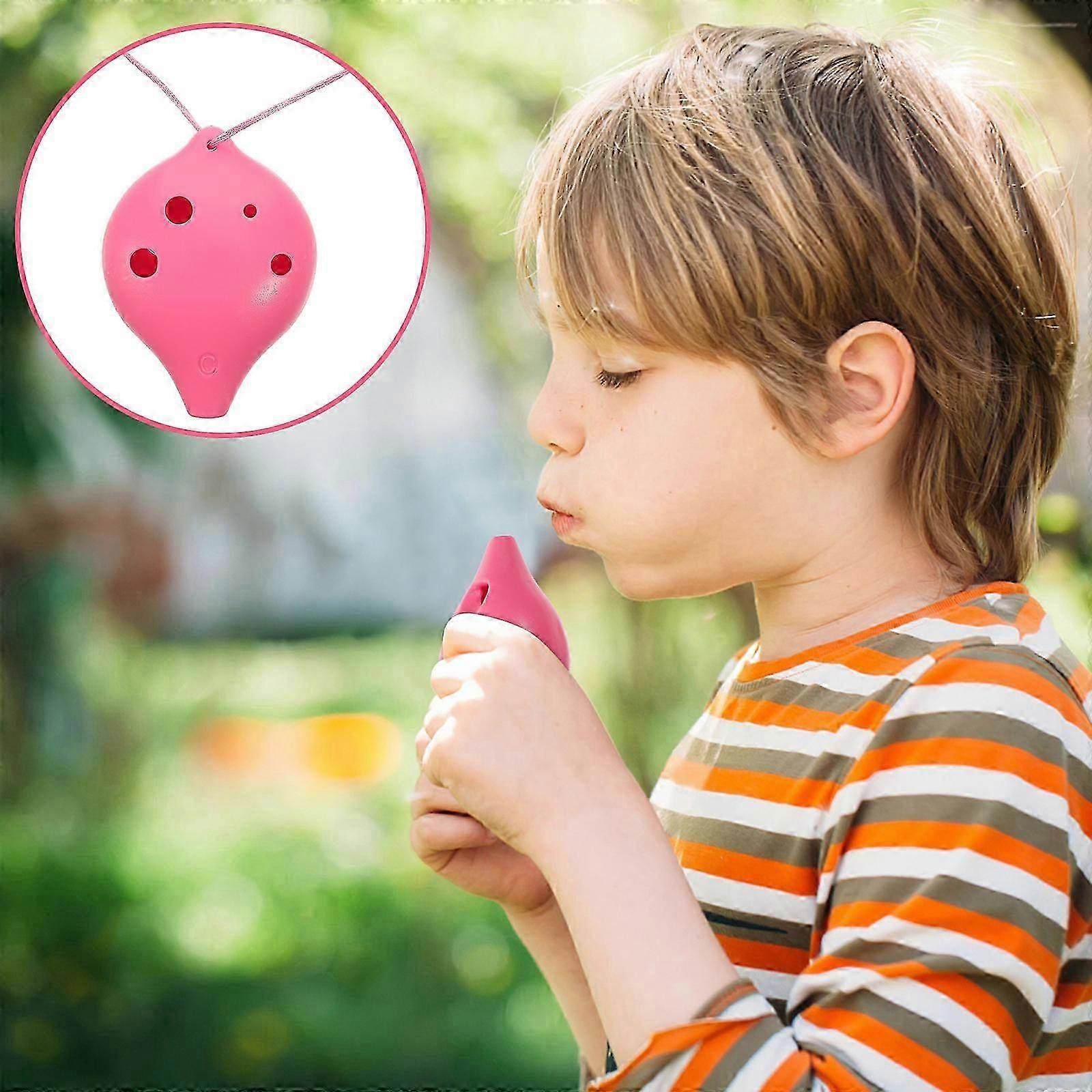 Beginner Practice Wind Instrument Plastic Ocarina for Children