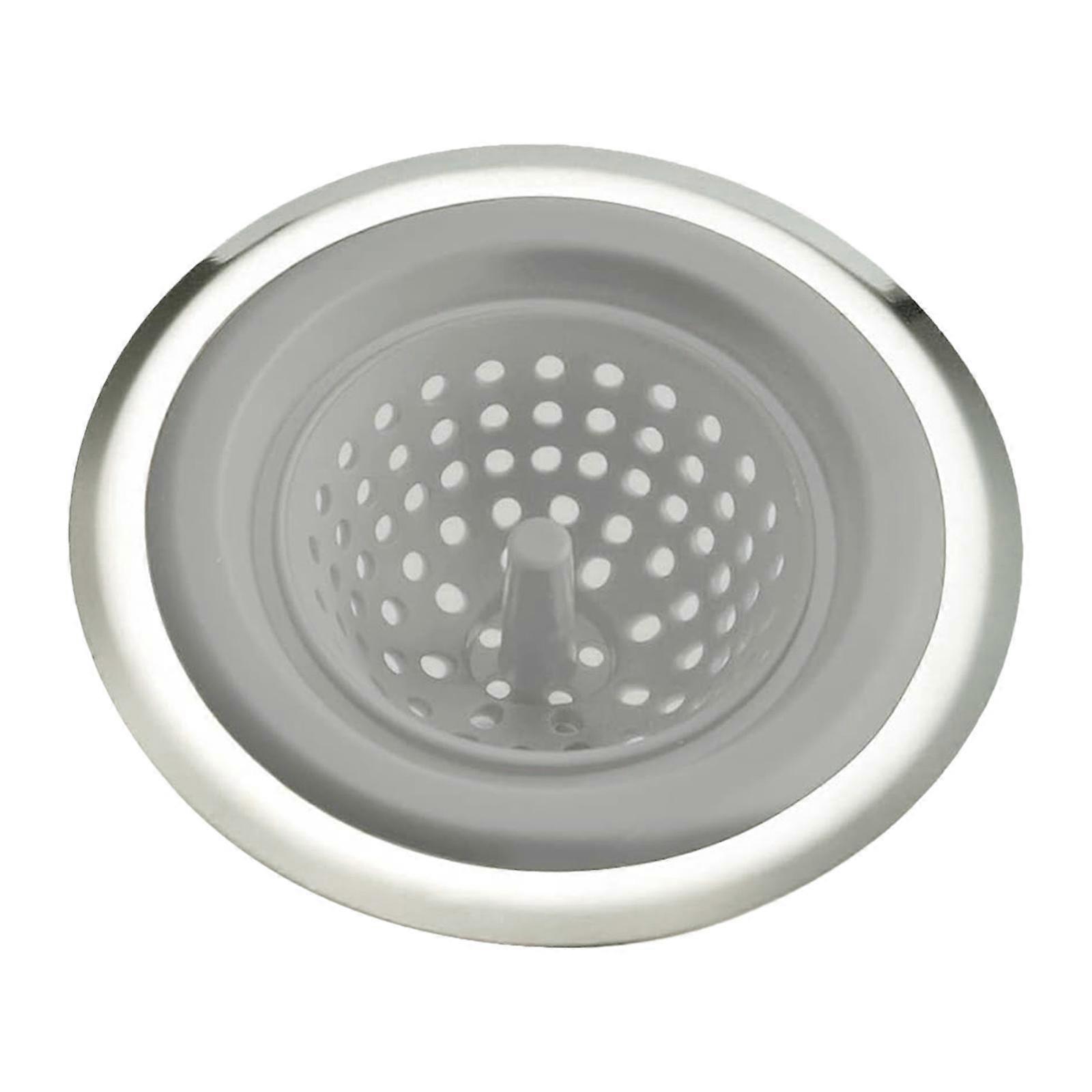 2x Sink Drain Strainer Kitchen Sink Strainer Compact Easy Clean High Performance