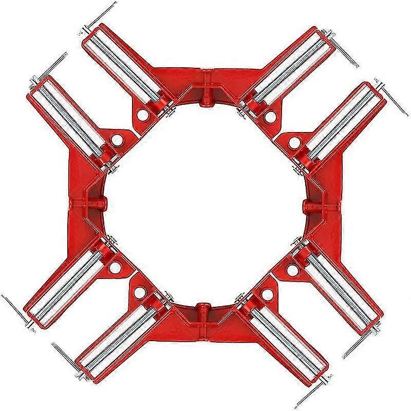 4pcs Right Angle for Making Frames for Carpentry Tool Holder Frames (90 Degree 75mm / 3 inch)