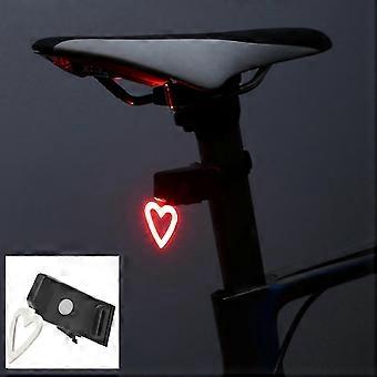 Super Bright Led fietslicht, hoofdachterlicht, achterlicht voor racefiets, mtb, fietsen - bone