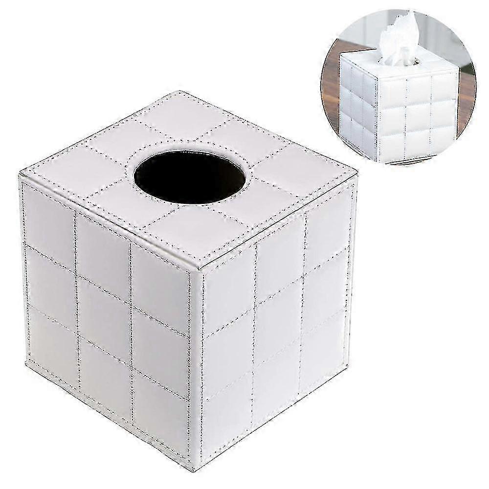 Facial Tissue Holder With Magnetic Bottom