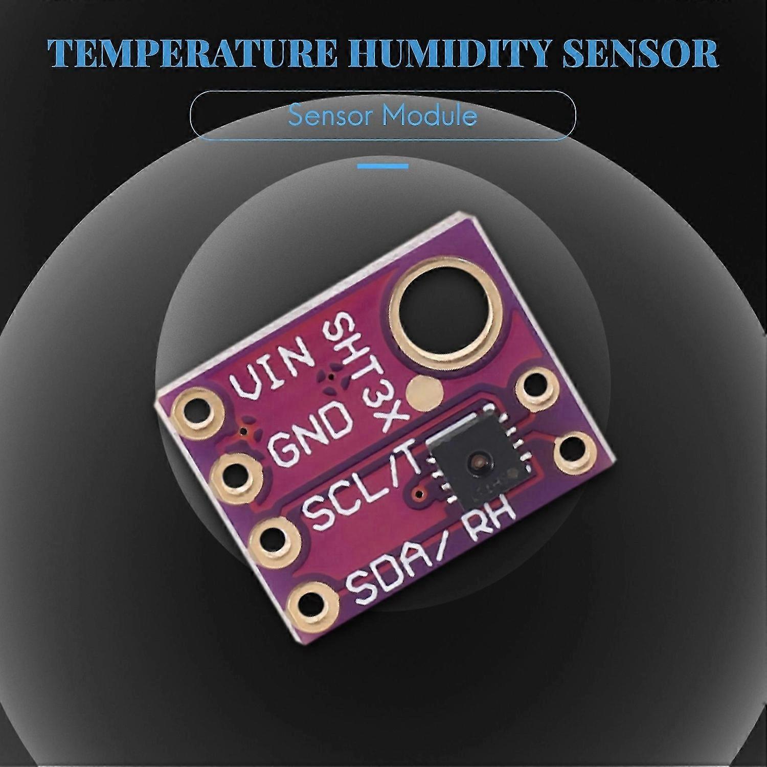 3Pcs SHT31-D Temperature Humidity Sensor Digital Output Sensor Module IIC I2C Interface 3.3V for