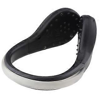 LED Shoe Clip Lights Red for Night Running Safety 4Pcs Flash Gear