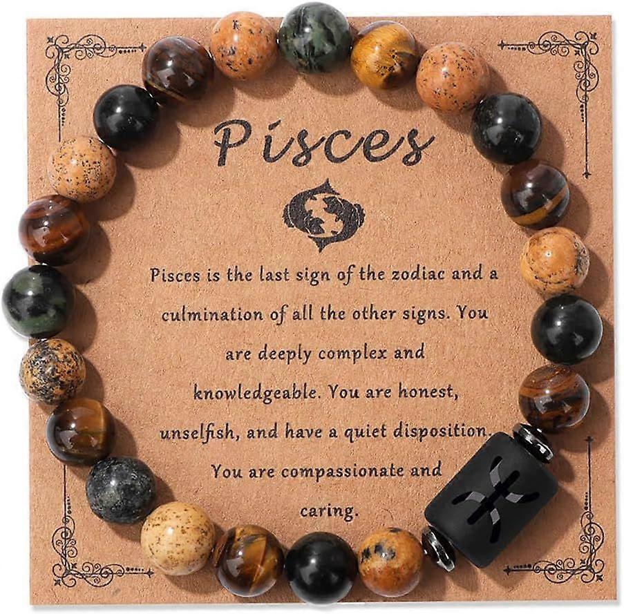 Constellation Stone Gemstone Stretch Bracelet