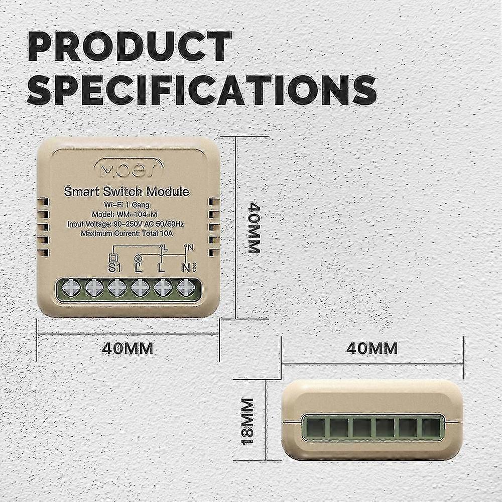 Tuya Wifi Intelligent Switch Dimmer Diy Module Light Switch