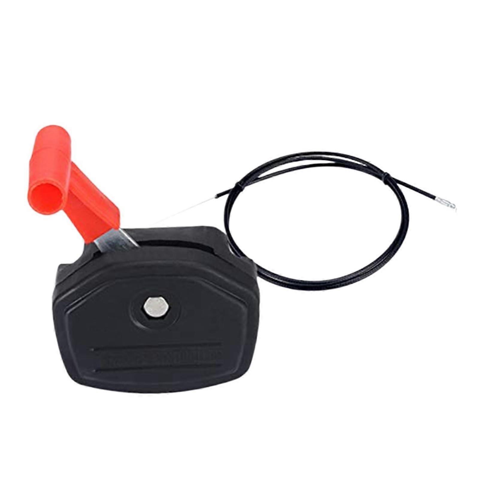 Universal Lawn Mower Throttle Control Handle with 56 Inch Cable Kit for Precise Speed and Engine Start