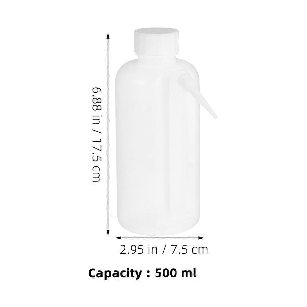 White Plastic Squeeze Bottle for Washing Function 12Pcs Set