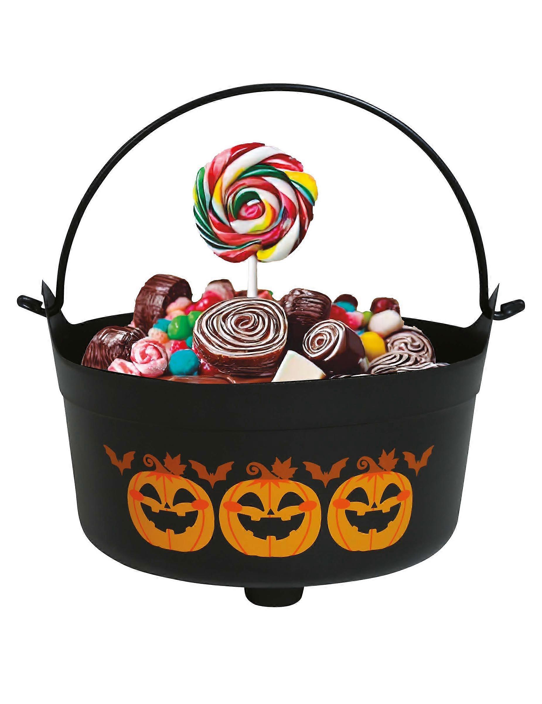 Chaudron citrouilles Halloween
