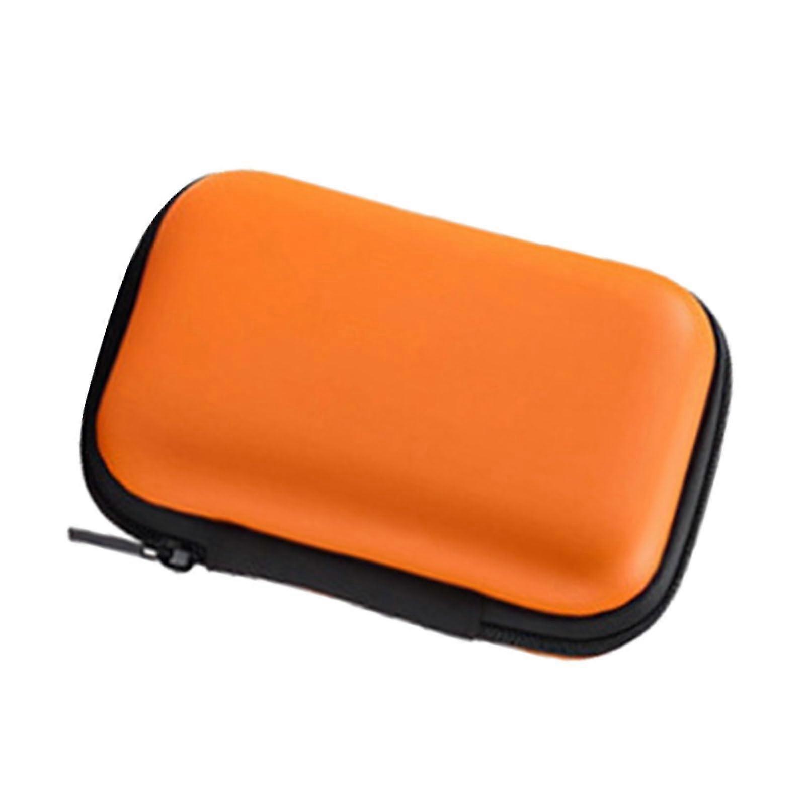 Handheld Game Console Case for R36S with Shockproof Splashproof Hard Shell and Accessory Pocket