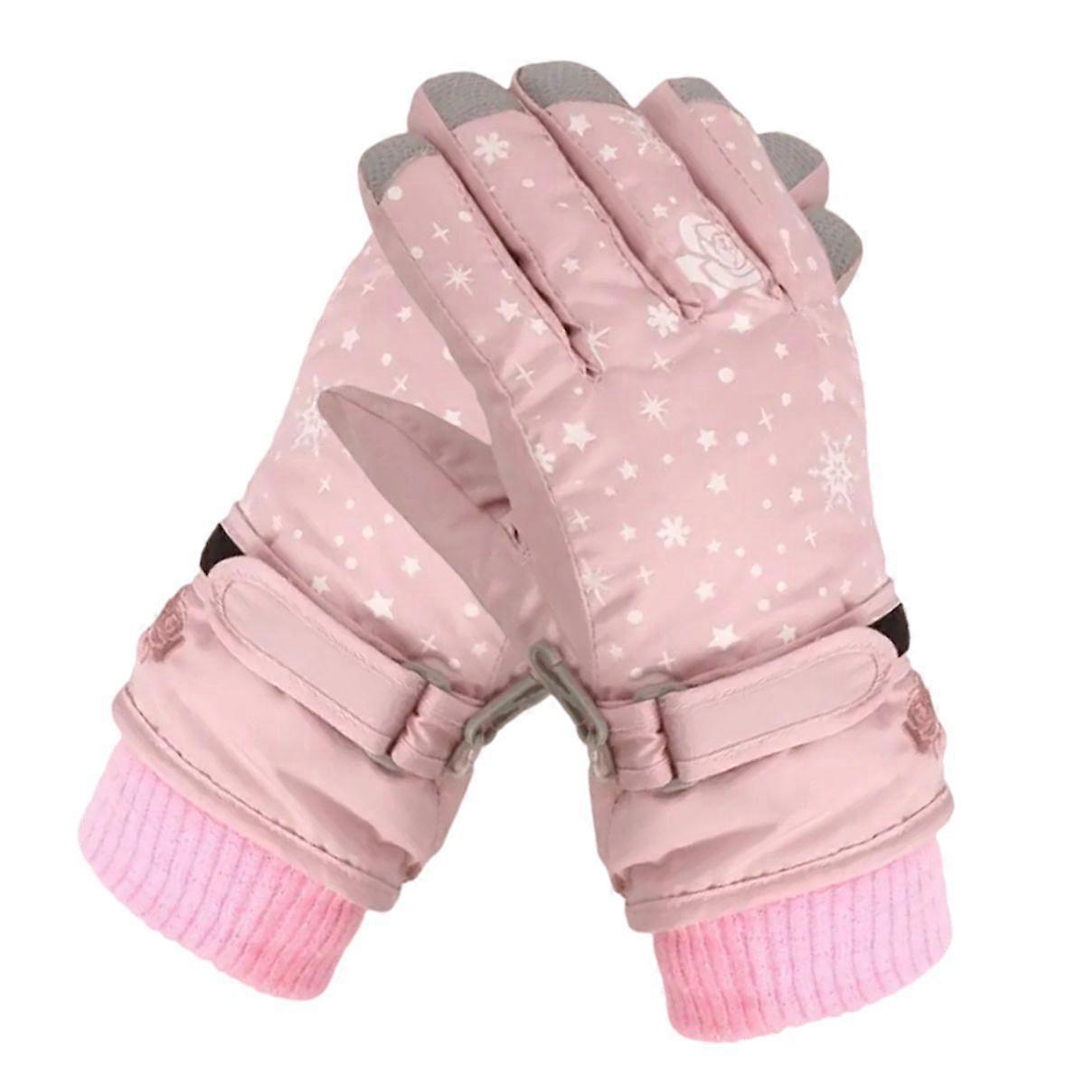 Warm Waterproof Windproof Kids Snow Gloves