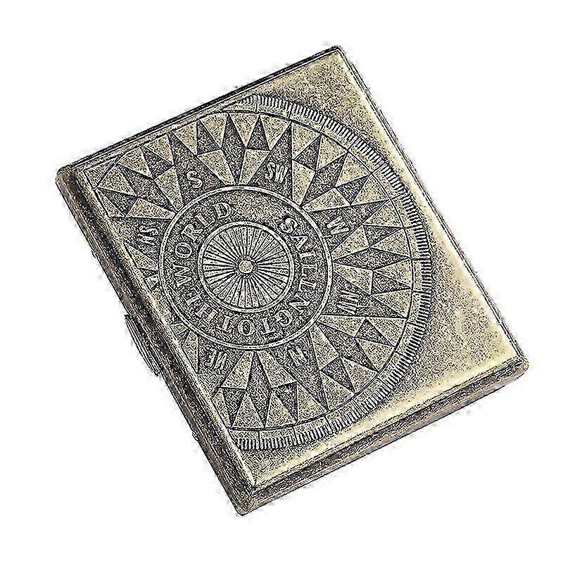 Simple Style Bronze Cigarette Storage