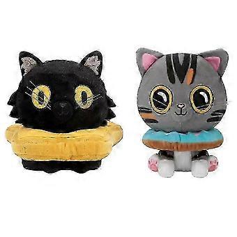 3D-förmiges Cartoon-Katzen-Plüschtier