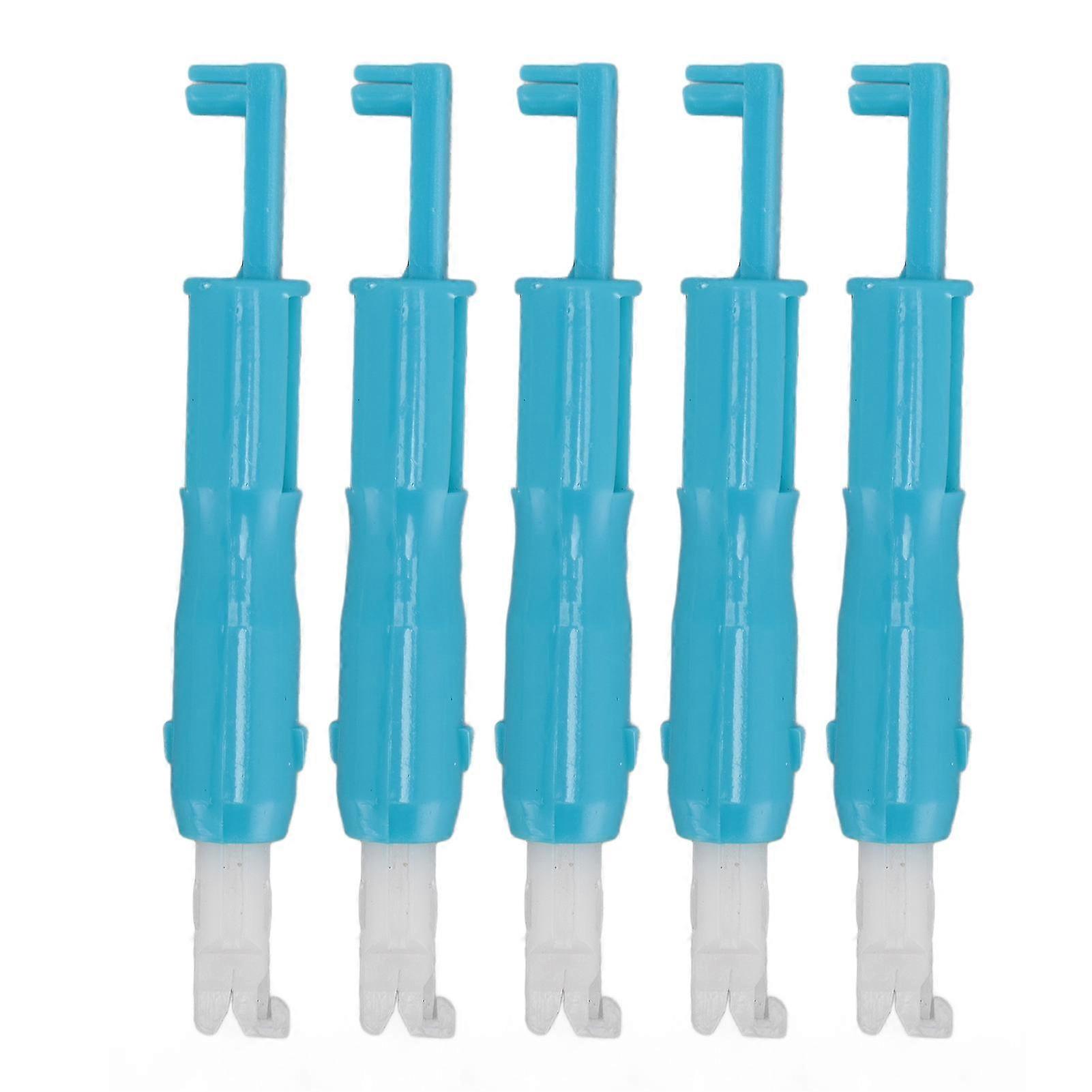 5pcs Automatic Needle Threader Multipurpose High Efficiency Automatic Threader Sewing Tool for Sewing Machine